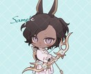 ミニキャライラスト描きます 個人用、グッズなど商用利用可。 イメージ3