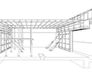 １級建築士がのテクニカルイラスト、線画を制作します 【カタログの商品説明、構造の説明などに】 イメージ4