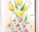 あなたの誕生花を水彩画で描きます 自分へ。大切な人へ。似顔絵とは違った新しいプレゼントを。 イメージ2