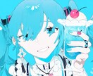 カラフルポップなMV用イラストを描きます オリジナル楽曲MVイラスト、歌ってみた動画サムネイラスト等。 イメージ11