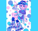 かわいいデフォルメイラスト制作いたします 最短即日！彩度が高くてSNS映え イメージ6