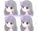 しっぽリボンありランジェリー風量産イラスト描きます 色変更で可愛く！オプションでより理想のデザインに近づけます イメージ3