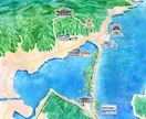 パース・俯瞰の手書きイラストマップ作成します 立体的な地図で一目瞭然！分かりやすさを優先して作成します イメージ4