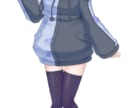 Vtuber・IRIAM用立ち絵の制作依頼承ります かわいらしいキャラクターの立ち絵の作成を行います。 イメージ3