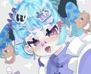 可愛い女の子かっこいい男の子を描きます VTuberのグッズを担当したことあり！ イメージ1