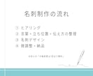 Basic【好印象をつくる名刺】を作ります あなたの“印象”をまとった分身となる名刺を制作します イメージ4