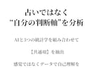 AI×複数占術で人生の判断軸を可視化します 直感と理性が一致する“本質分析鑑定書”を届けます イメージ2