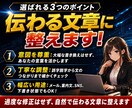 文章に不安がある方の文章確認・調整サポートをします 文章に不安を感じたら一度ご相談ください イメージ2