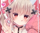オリジナル♡可愛い萌えキャライラスト制作致します 観賞用、SNS、表紙、痛車、VTuber等活動者さんに イメージ1