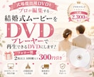 Canva・CapCut動画を提出用DVDにします 実績2,000件｜式場上映対応DVD化　女性スタッフが対応！ イメージ1