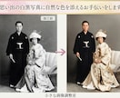 白黒写真を自然なカラー写真に整えます 色褪せたカラー写真も対応できます イメージ1