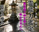 才能開花し人生激変。眠れる霊的性能を覚醒します 目に見えない力を味方に。あなたの真の特性を全開示】精密解析 イメージ1