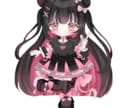 キュートなデフォルメイラスト制作します キラキラ可愛いSDイラストです！ イメージ8