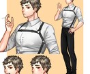 TRPG、動画などで使用できる立ち絵制作します TRPG、ゲーム、動画などにご利用いただけます。 イメージ3