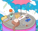 メルヘン風イラスト制作します メルヘンチック/かわいい/不思議 をお探しの方 イメージ3