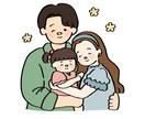 写真を元に描くほっこり優しい似顔絵描きます 写真より少しあたたかい、世界にひとつの似顔絵 イメージ1