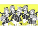 アイコン・立ち絵・一枚絵！様々なイラスト描きます アニメ調の馴染みやすい、目を惹くイラストを☆ イメージ3