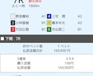 万舟を狙う！私が実践していたロジック教えます 私が使用した4点買い。狙うのは万舟、無駄な点数は買わない。 イメージ7