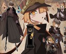 立ち絵、1枚絵などなんでもイラスト描きます キラキラ透明感のある厚塗り風が好きな方に！ イメージ4