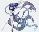 trpg・配信などに！おしゃれな立ち絵製作します フリル、装飾、美人が得意です！ イメージ3