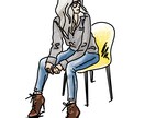 シンプルでおしゃれなイラストを提供します アイコンやトップ画像、バナーにも！人物やペットのイラスト イメージ1