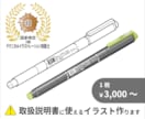 取説用のイラストを作成します 実物に忠実なイラストを作図します イメージ1