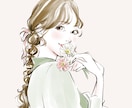 モードでおしゃれなアイコンイラスト描きます 華やか＆美しい！プレゼントにも◎ イメージ2