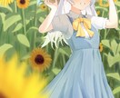 可愛い女の子の一枚絵を描きます 可愛く、優しい雰囲気のイラストをご用意します！ イメージ4