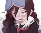 様々な用途Ok女の子のイラストを描きます 女の子（男の娘？）の１人のイラストを描きます。 イメージ3