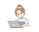 即対応◎ゆるくてかわいい癒しのアイコン描きます 商用OK＊温かみのあるほっこりタッチで制作します イメージ7
