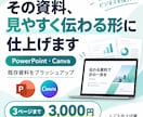 今ある資料を見やすく伝わる形に整えます PowerPoint・Canva資料を見やすく整えます イメージ1