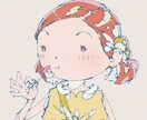デフォルメされた人物イラストを制作します 少し大人な、かわいいレトロイラストをどうぞ イメージ7