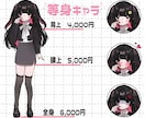VTuber＆配信者向け！低価格でイラスト描きます VTuberのサムネや歌ってみたを彩るイラストをお届け！ イメージ3