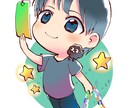 ゆるかわ♡なイラスト描きます 挿絵やアイコンで画面を華やかに！ イメージ5