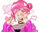 美麗・きれい系のSNSアイコン作成します 目を引くイラストでアクセス数を伸ばしましょう イメージ4