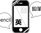 日本語英語に直します この文なんて読むんだろう... 辞書めんどくさいという方！ イメージ1
