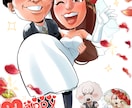 リアル系から誇張した似顔絵イラストを描きます ウェルカムボードや誕生日のプレゼントなどにいかがですか？ イメージ6