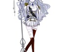 即納3日！：アニメ塗りで可愛いイラスト提供します 条件によって即納品可能！可愛いきらきらしたイラストです♡ イメージ4