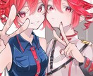 かわいい・かっこいいイラストを描かせていただきます 世界に1枚だけのイラストを幅広く活用したい方へお勧めです！ イメージ1