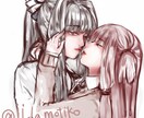 最安値！萌え系アイコンかきます なるべく早くがモットー。好みの絵をお届けします イメージ6