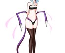 あなたの欲しいイラスト描かせて頂きます はっきりとした明るい色を好んで使います。表情差分なども得意 イメージ7