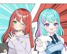 SDイラストから1枚絵まで何でも描きます ご要望に合わせた素敵なイラストをご用意いたします！ イメージ6