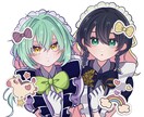 アイコン、グッズ用のイラストを制作いたします 可愛らしくポップなイラストを制作いたします♪ イメージ1