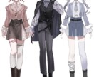 IRIAMにて使用可能な立ち絵を制作します キャラデザから持ち込みどちらでも可！ イメージ2