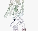 メカニック×少女の個性的なイラストを制作します メカニック×少女の唯一無二のキャラクターを制作します！ イメージ2