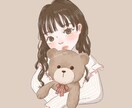 しっかりタッチの似顔絵イラスト描きます 絵本のような風合いです！アイコン,贈り物にも♡商用利用も可！ イメージ4