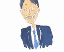 人を笑顔にする似顔絵、描きます どこか味のある絵でそれぞれのパーソナリティをカタチにします！ イメージ3