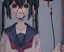 病み系動画イラスト、SNSアイコン等作成します 病み感のある仄暗いイラストを作成します イメージ2