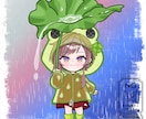 量産ちびキャラ【カエルカッパ】を描きます Vtuber / Vライバーさんに大人気の量産シリーズです！ イメージ9