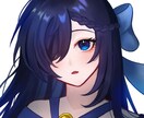 アイコンやサムネイル､1枚絵など描かせて頂きます パッ！と目を引く鮮やかなイラストを1ヶ月以内に納品可能です◎ イメージ4